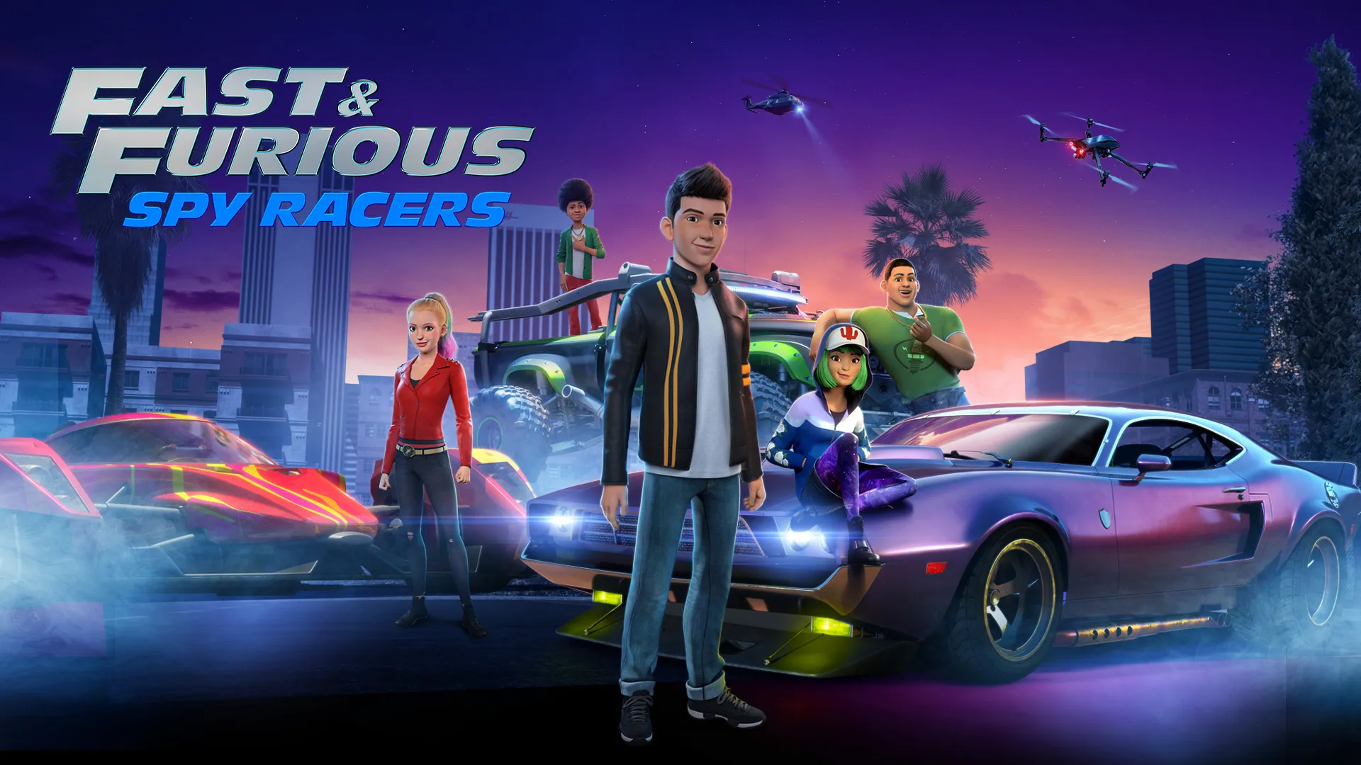 Fast and Furious Spy Racers Marketing Image Marketing image for the series Fast and Furious Spy Racers